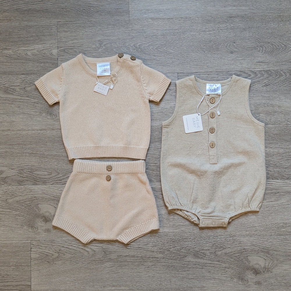 Mebie Baby 6-12m Bundle NWT